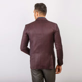 Coat:Semi Fit_Solid-Slub_106#1